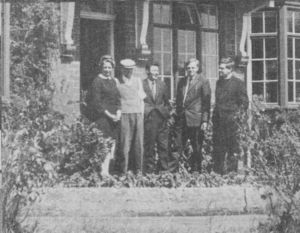 August 1969 Grassington Hospital - Keats House with Matron